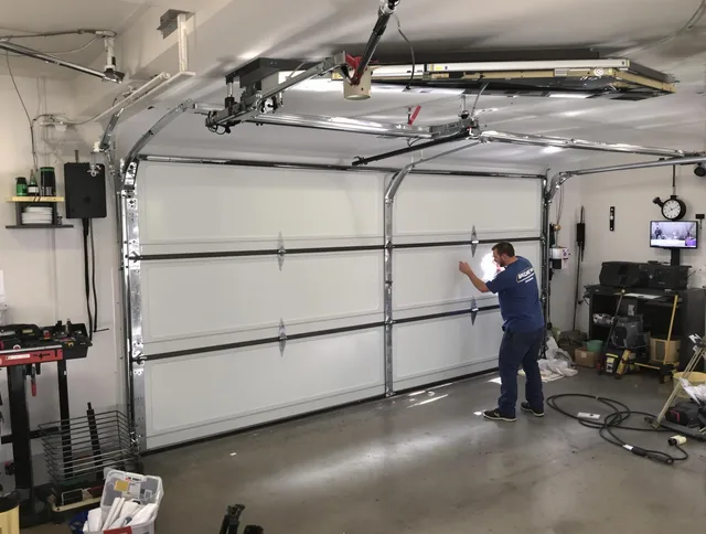 Professional garage door repair service by Dana Point Garage Door Repair in Dana Point