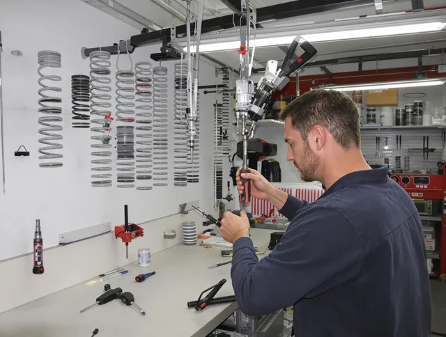 Dana Point Garage Door Repair safety certified technician performing precision spring replacement in Dana Point